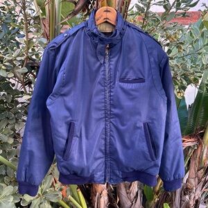 Vintage 1970s BerkRay Sportswear Bomber Jacket (Small)